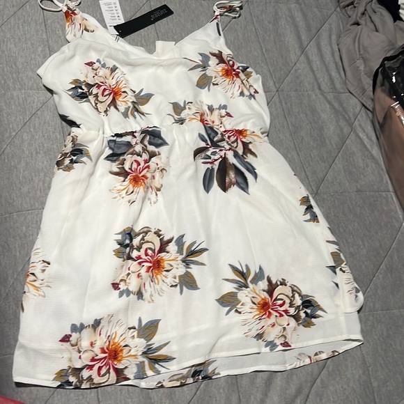 ZANZEA Women's Sleeveless Floral Printed Spaghetti Strap Beach Summer Mini Dress - Picture 7 of 10